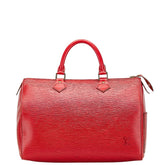 ルイ ヴィトン エピ スピーディ30 ハンドバッグ ミニボストンバッグ M43007 カスティリアンレッド レザー レディース LOUIS VUITTON 【中古】